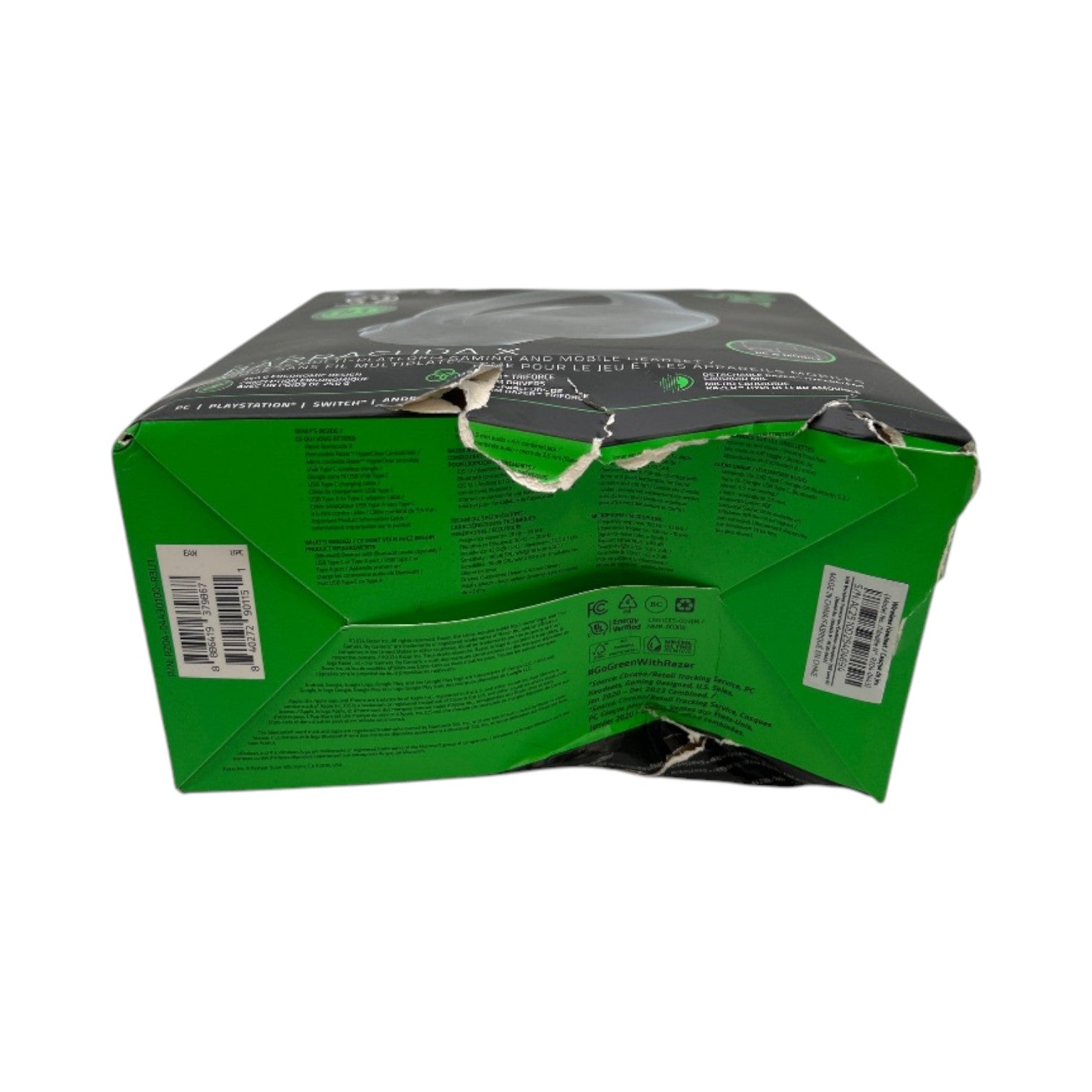 Razer Barracuda X Wireless Gaming Headset for PlayStation 4/5/PC - Black *Damaged Box*