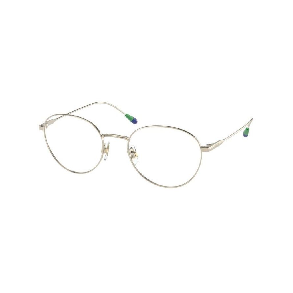 Polo Ralph Lauren PH1208 9116 Eyewear Frames - Shiny Pale Gold Frame, 51/19/145