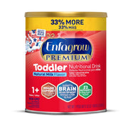 Enfagrow Premium Toddler Milk Nutritional Drink, Enfagrow Toddler Drink, Try Our Brain-Supporting Trio, 32oz Can