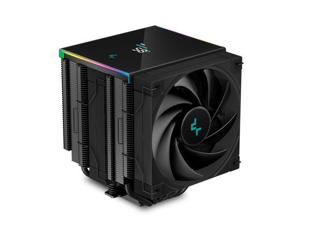 DeepCool AK620 DIGITAL Performance CPU Air Cooler with Status Display - Black