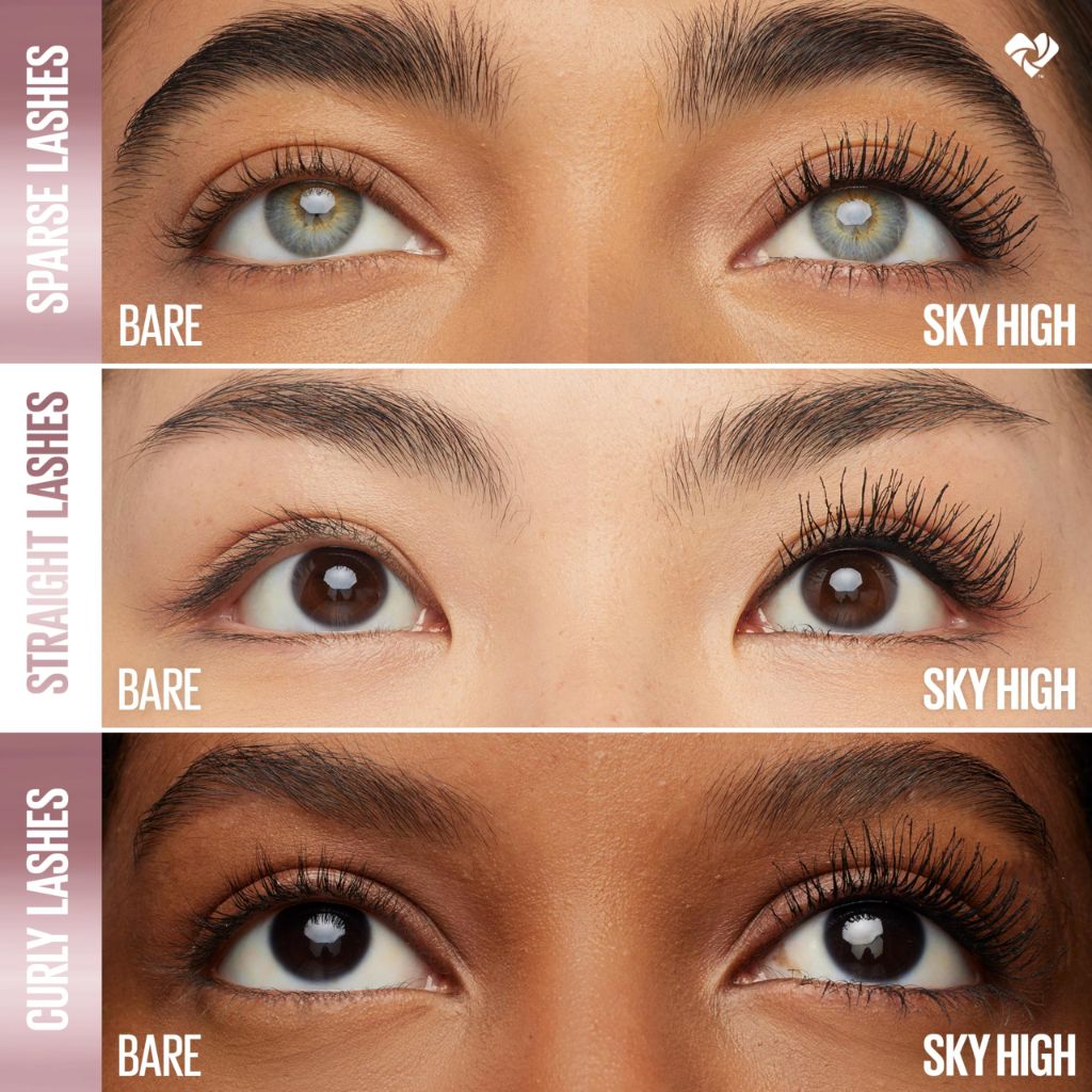 Maybelline Lash Sensational Sky High Glitter Mascara, Space Diamond, 1 Count