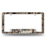 Rico Industries NHL Montreal Canadiens Mossy Oak 12" x 6" Chrome All Over