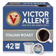 Victor Allen's Italian Roast Dark Roast Keurig K-Cup Coffee Pods, 42ct.