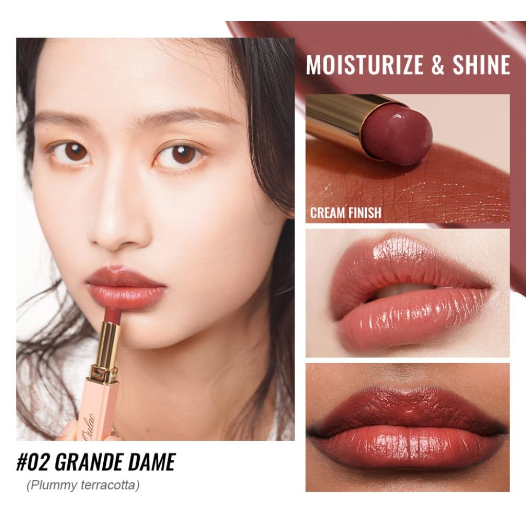 Oulac Moisturizing Lipstick for Women | Grande Dame #02