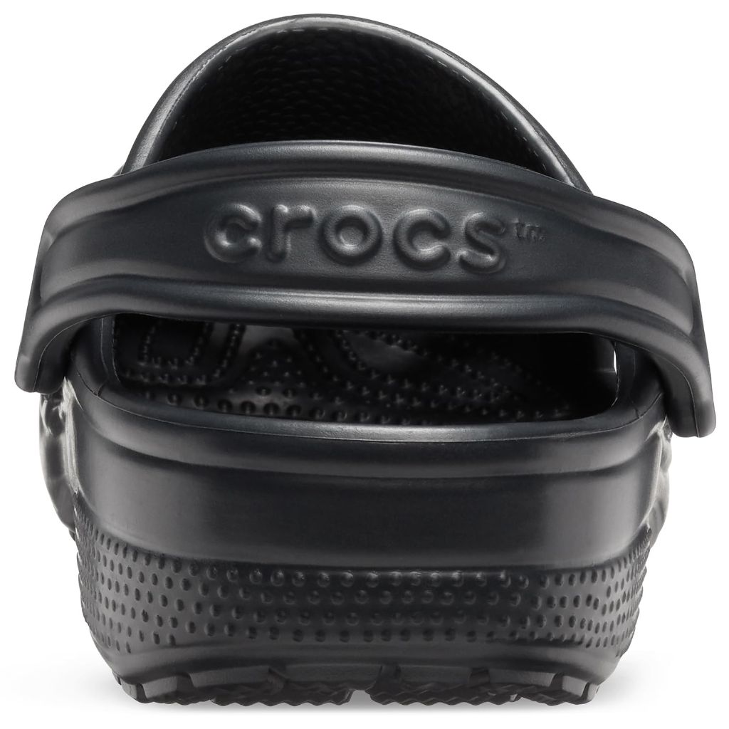 Crocs Unisex-Adult Classic Clogs, Black - size 11 Men/13 Women
