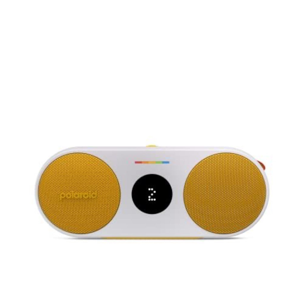 Polaroid P2 Music Player - Portable Bluetooth Speaker - Yellow/White