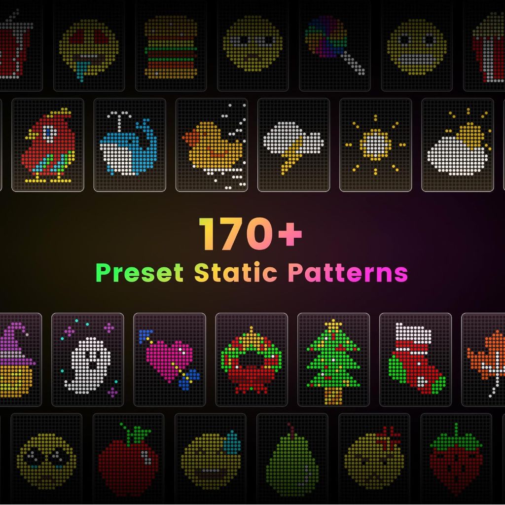 Yeelight Smart Curtain Lights, 5x6.5 ft, 475 LED Bluetooth App Control 20+ Modes