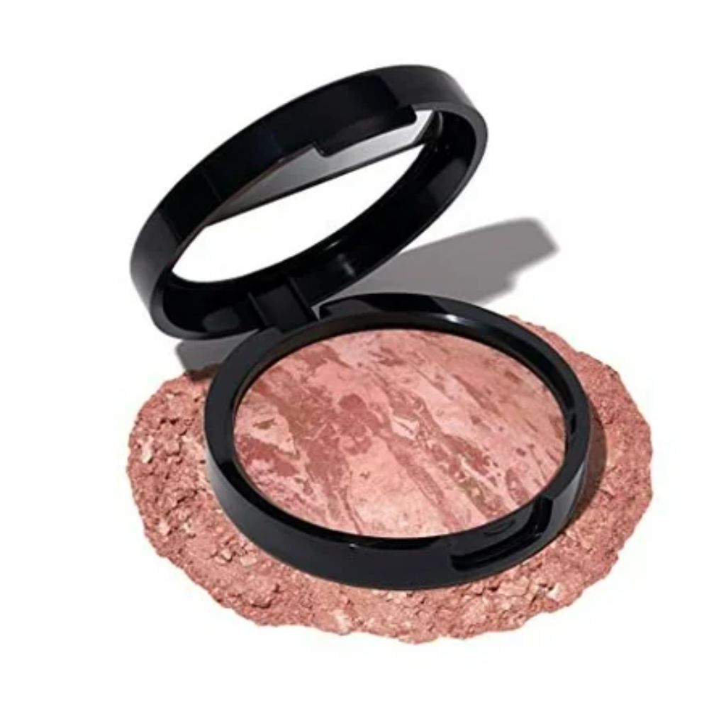 Laura Geller New York Baked Blush-n-Bronze Marbleized 2-in-1 Sculpting Bronzer Blush - Rose Bronze