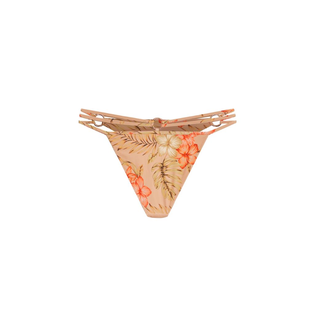 SZ 20, City Chic Women's Top-Amara Print Bikini, Coral