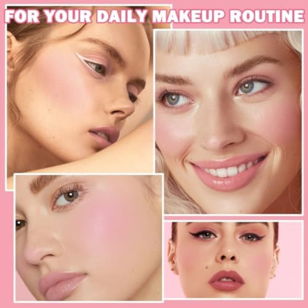 Cream Blush Stick Multi-Use Blush Stick for Lip and Cheeks - 02 Nude Pink