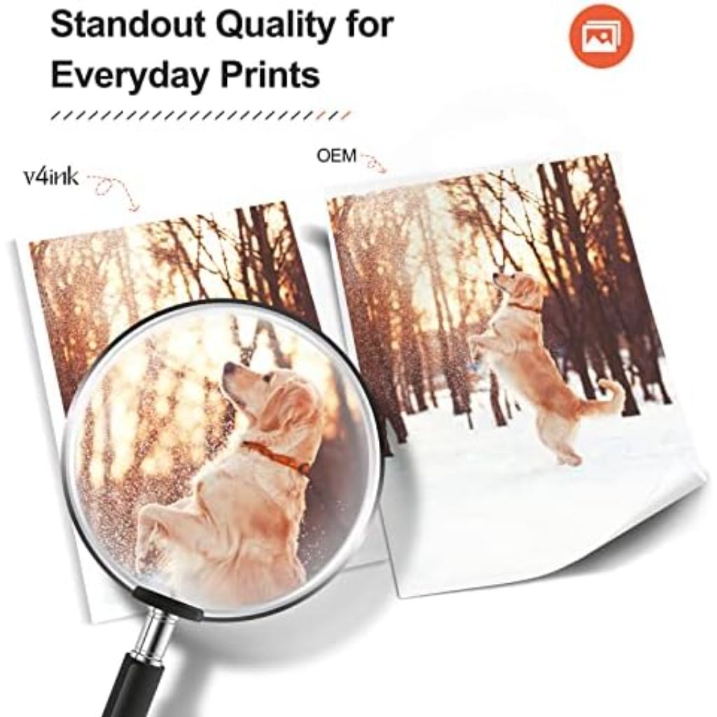 v4Ink TN227 High Yield Replacement Toner Cartridges, 4ct - Black + Multi-Color