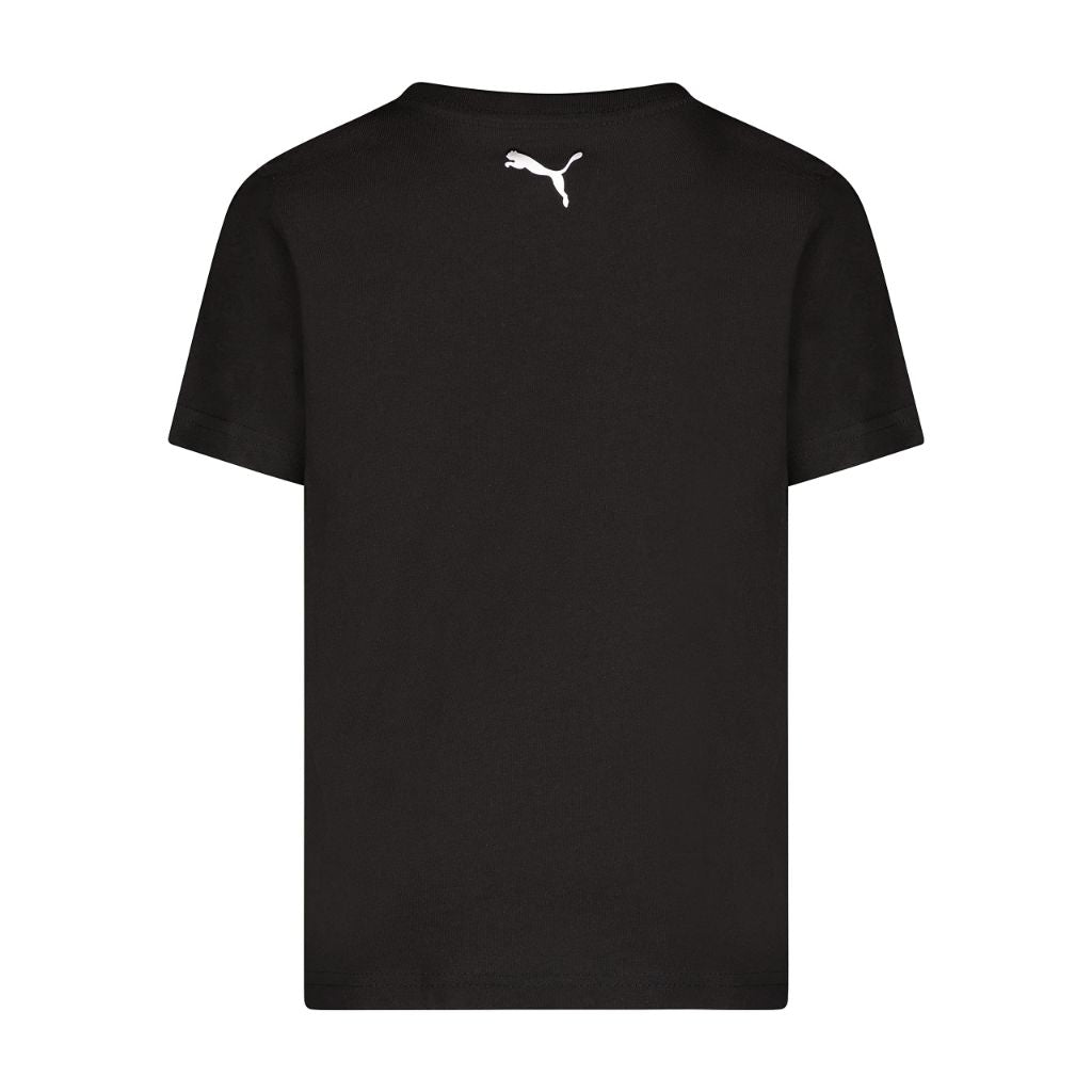 Puma Boys' No. 1 Logo T-Shirt - Black, Size L