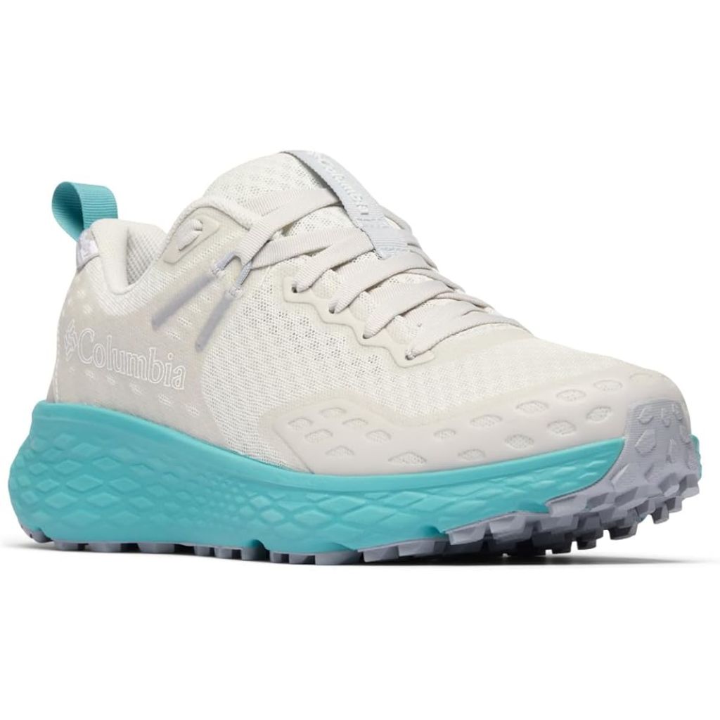 Columbia Women's Konos TRS Outdry Waterproof Sneakers, Moonstone/Teal, Size 5.5