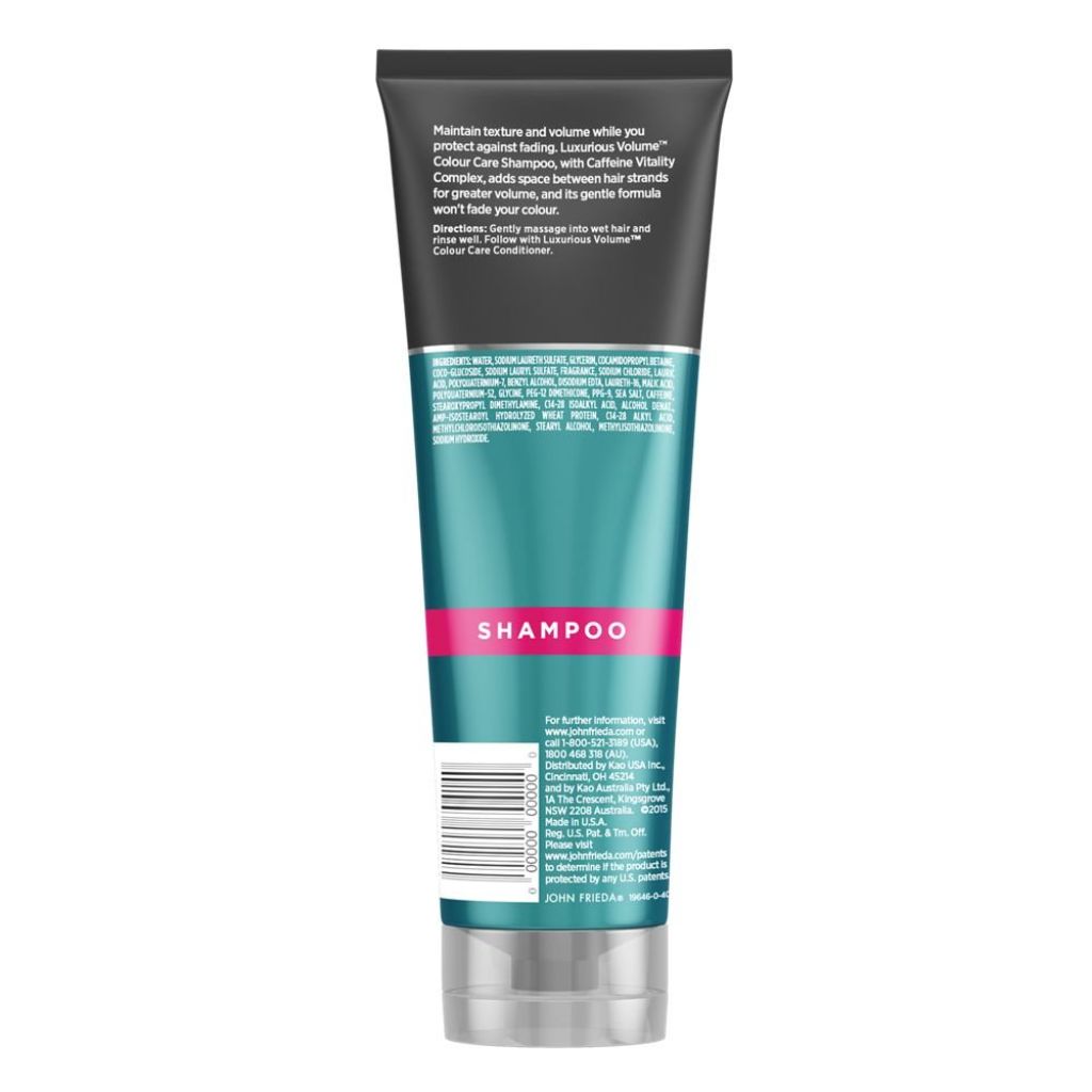 John Frieda Luxurious Volume Touchably Full Shampoo, | 8.45 fl oz