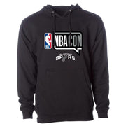SZ L, NBA Con Team Hoodie, San Antonio Spurs | Black