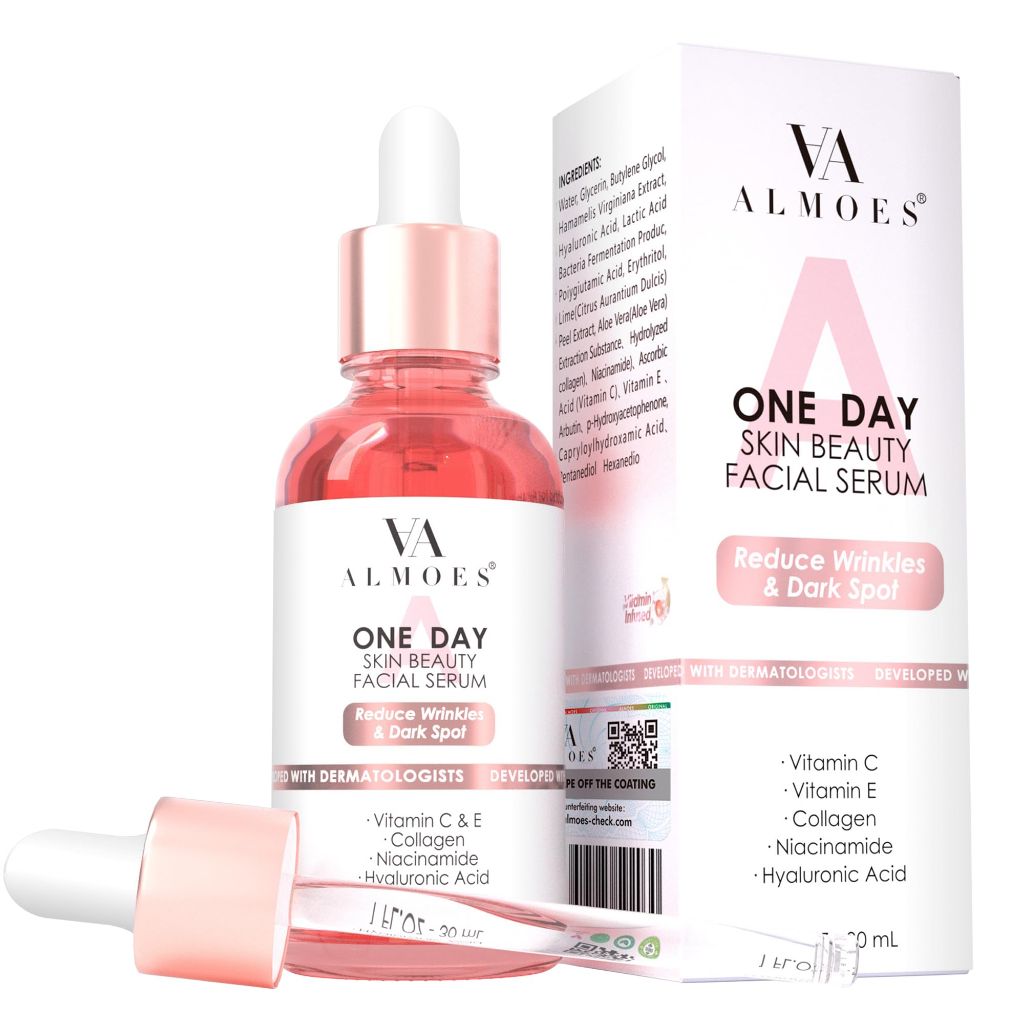 ALMOES One Day Hydrating Face & Eye Serum - 1 fl. oz.