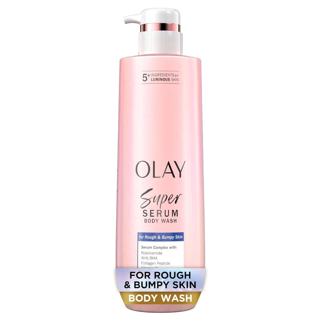 Olay Women's Super Serum Body Wash for Rough & Bumpy Skin - 18.5 fl. oz.