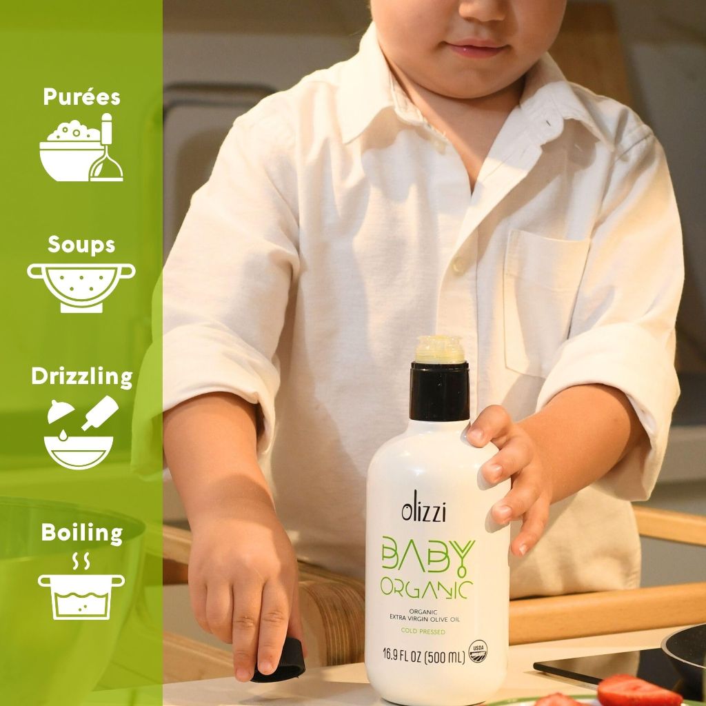 Olizzi Olive Oil for Baby Food - 16.9 fl. oz.