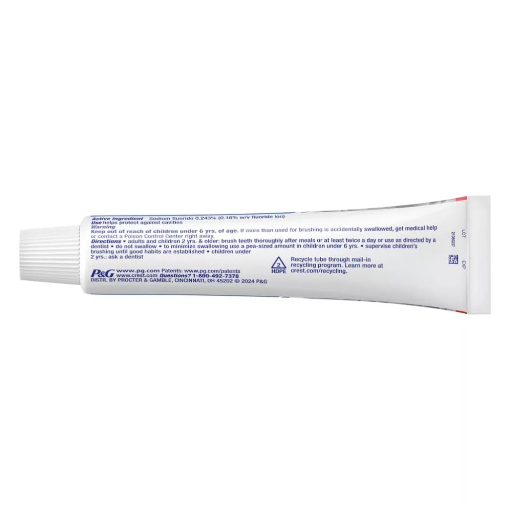 Crest Cavity & Tartar Protection Toothpaste, Whitening Baking Soda & Peroxide, Mint , 5.7oz