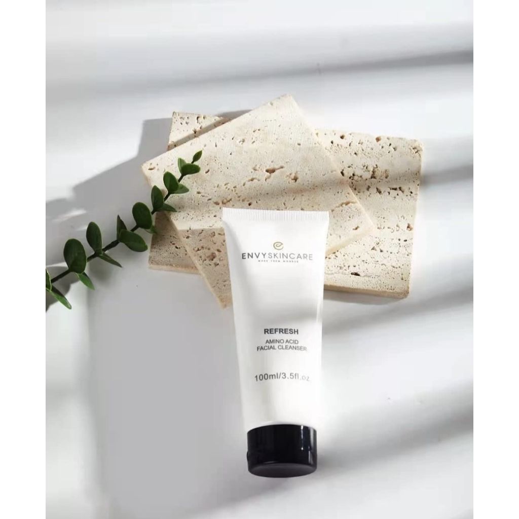 ENVYSKINCARE REFRESH Amino Acid Facial Cleanser, 3.5 Fl Oz