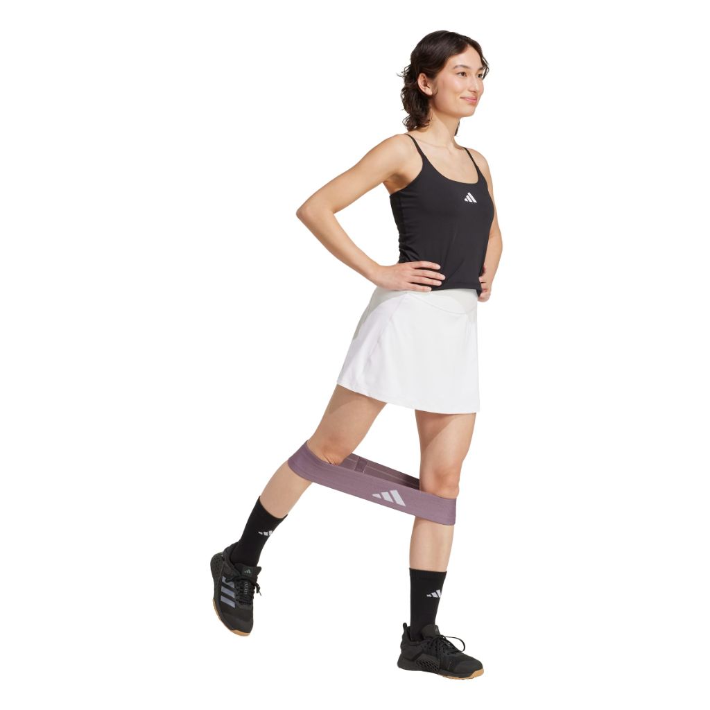 Adidas Women's Optime Training Skort, White, Medium