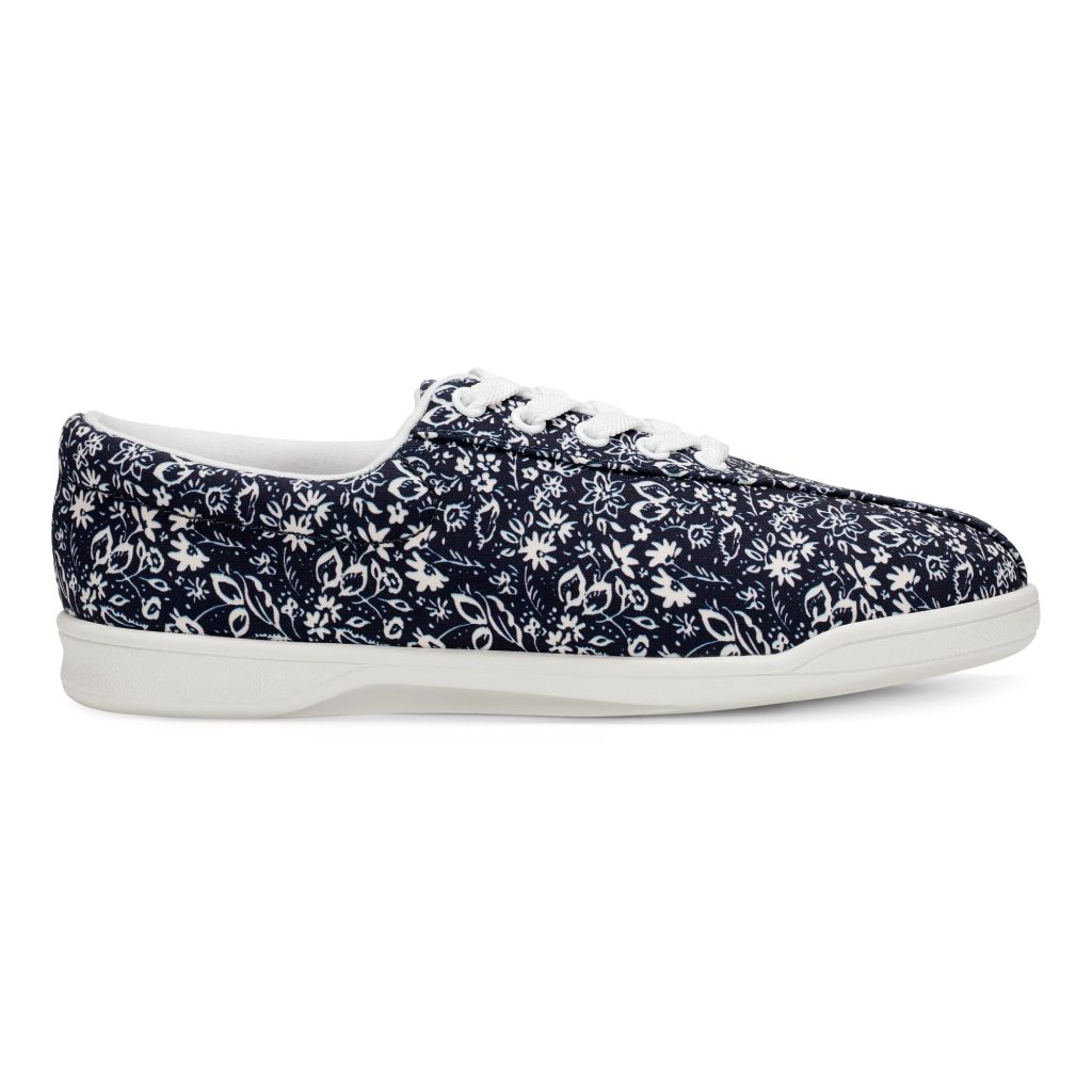 Easy Spirit AP2 Women's Oxford, 7.5 B(M) US, Navy-White-Floral