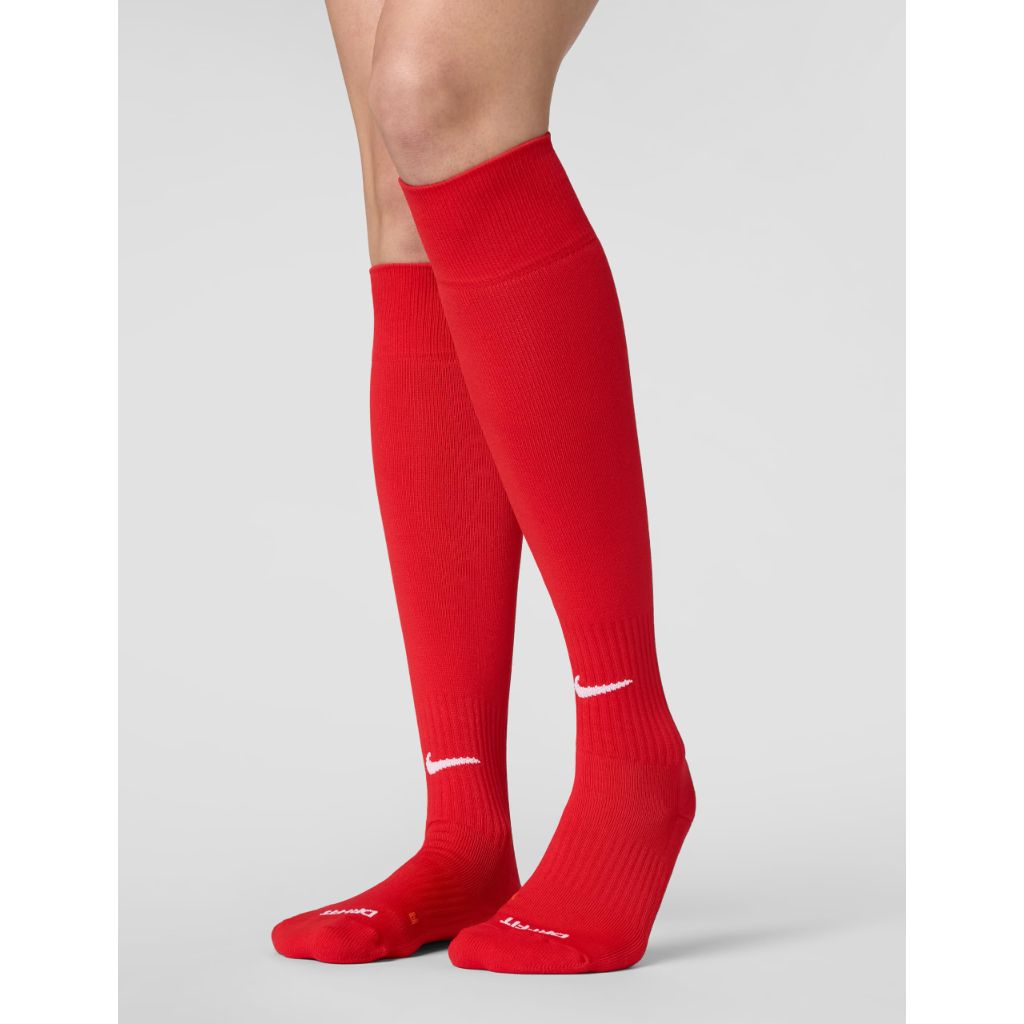 Nike Unisex Baseball/Softball Over-The-Calf Socks (2 Pairs), University Red/White, X-Large