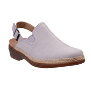 Revitalign Women's Ventura Canvas Clog, Grey, 6.5