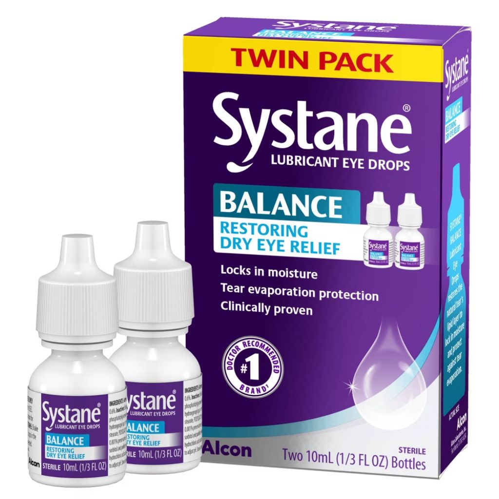 Systane Balance Lubricant Eye Drops - 10mL (Twin Pack)
