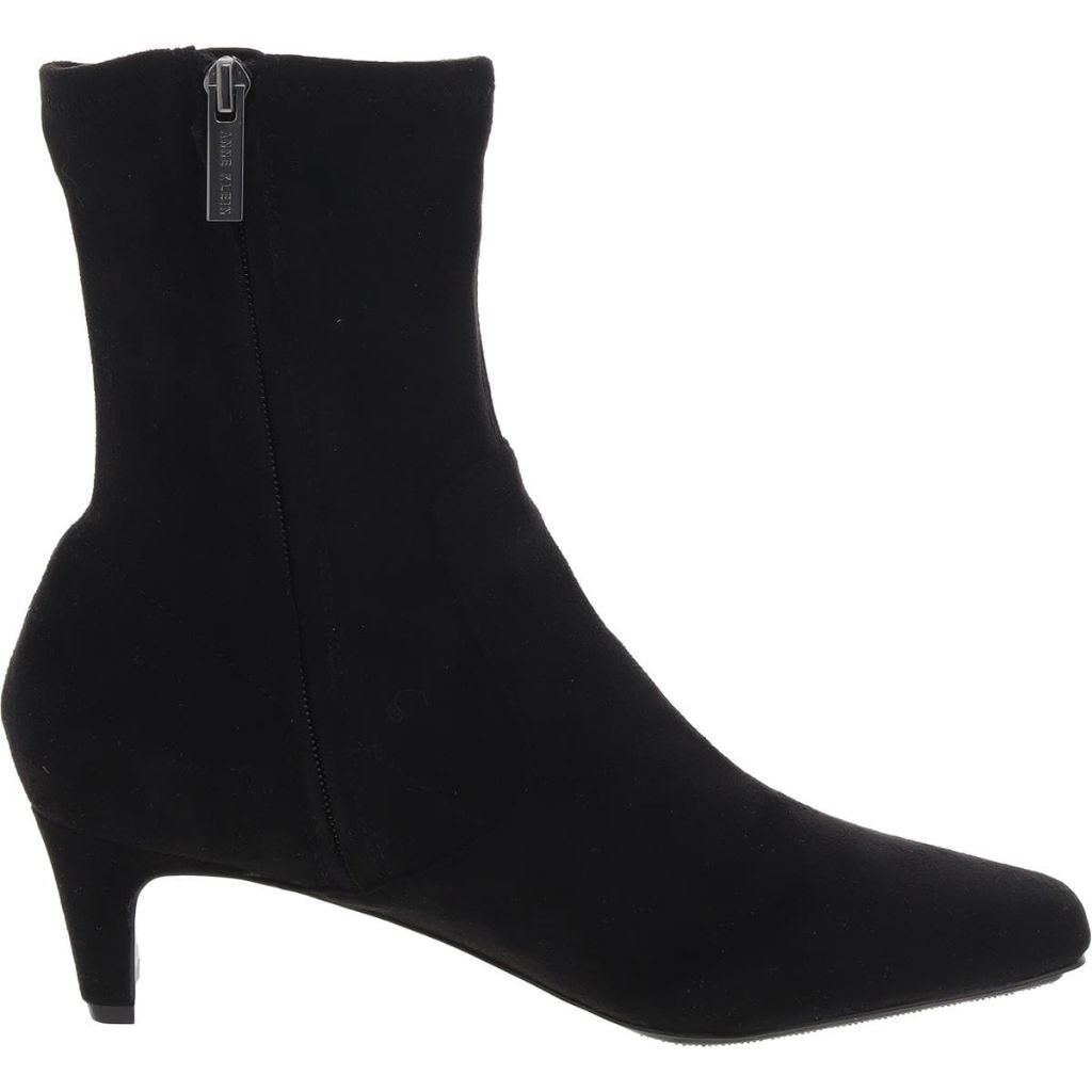 Anne Klein Women Iga Black Suede 8.5 Medium