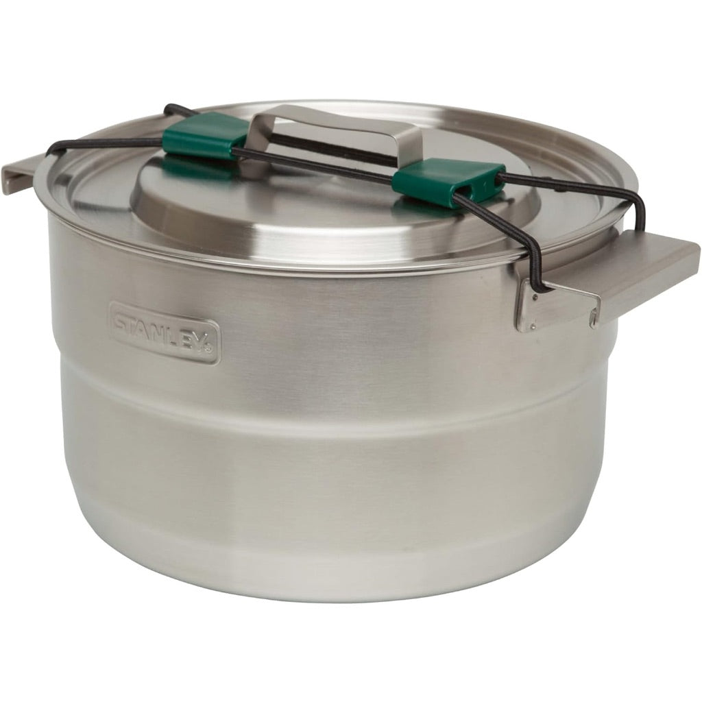 Stanley Adventure Base Camp Cook Set - 21 Piece Set w/3.5L Stainless Steel Pot With Vented Lid