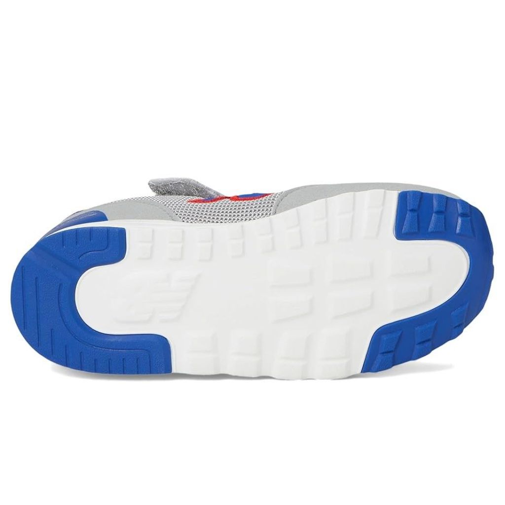 New Balance Kids' 515 NEW-B HOOK & LOOP Grey/Blue - Size 3.5