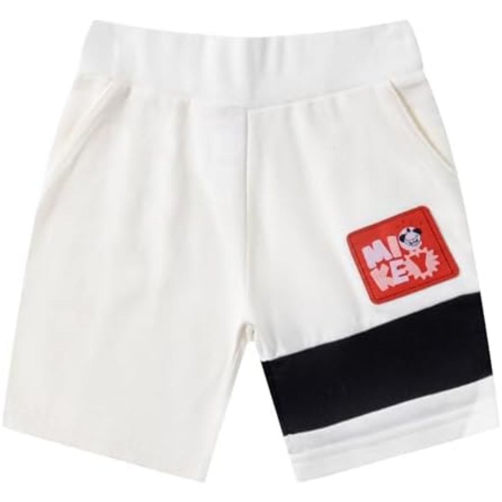 Disney Mickey Mouse Boys Short Sleeve T-Shirt and Shorts 2 Piece Set for Toddlers and Big Kids 3T