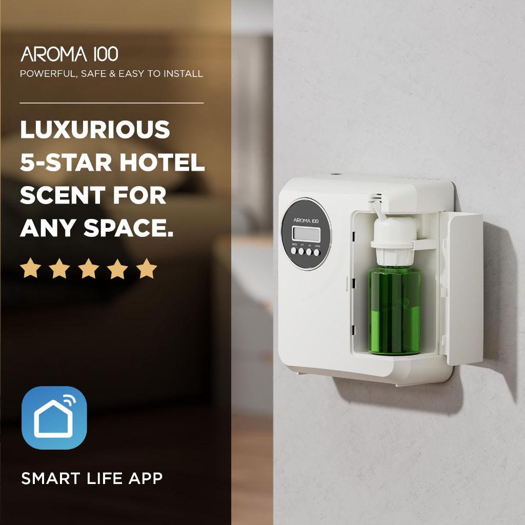 Aroma 100 - Waterless Diffuser - White