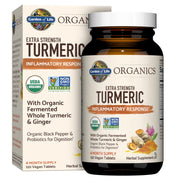 Garden of Life Organics Extra Strength Turmeric Inflammatory Response 120 Tablets