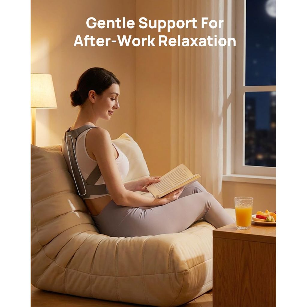 OFIR Upper Back Posture Corrector for Women, Twin-Pressure System Back Straightener Posture Brace For Women, High-Elastic Straps