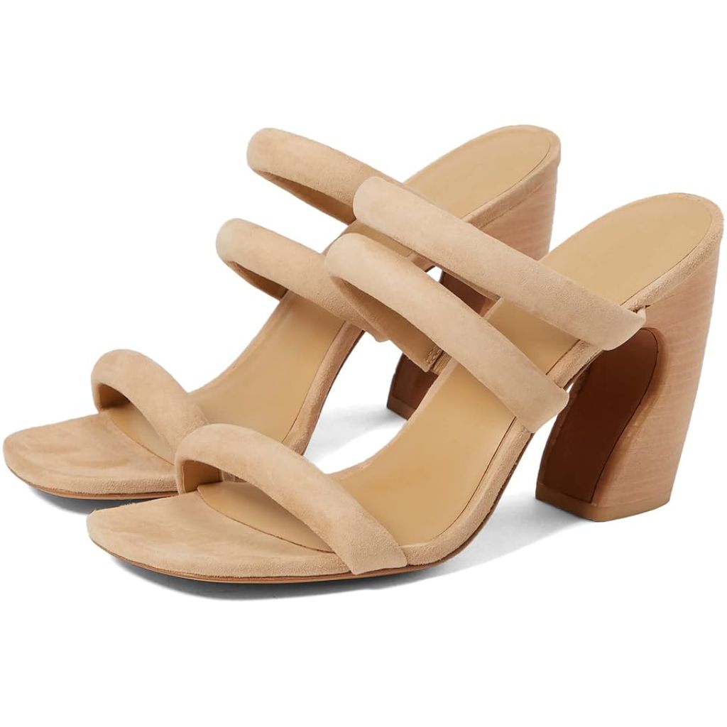 Vince Women's Dara Block Heeled Sandal - Blonde, Size 6