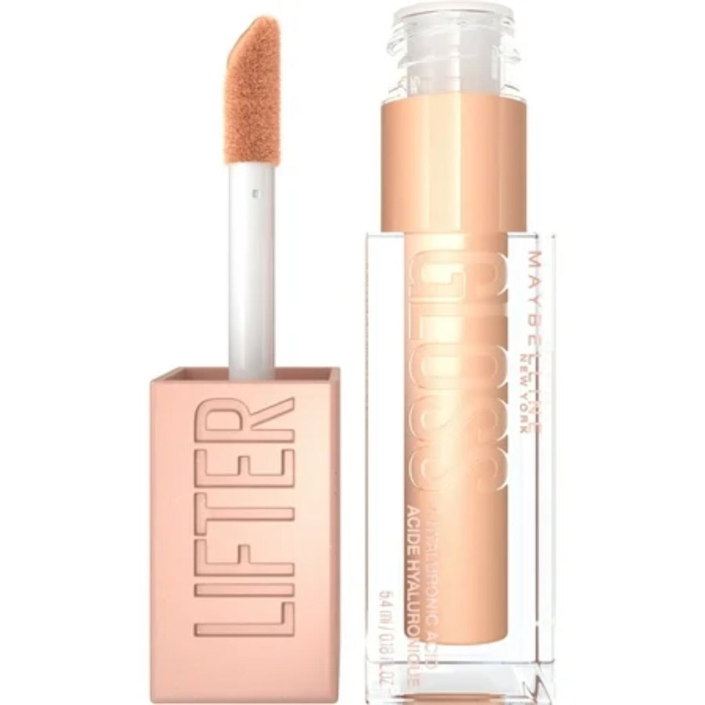 Maybelline Lifter Gloss Lip Gloss with Hyaluronic Acid  Sun