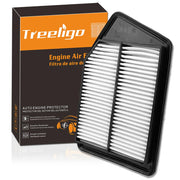 Treeligo CA11476 Engine Air Filter, Part NO. EAF20224 (Compatible Vehicles in Description)