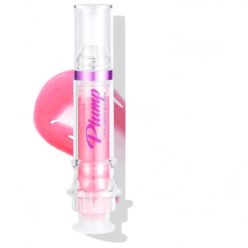 Lip Plumper 6 Colors Moisturizing Glossy Plumping Lip Gloss Long Lasting Hydrating Natural Lip Plumper for Women Girls (Color 05)