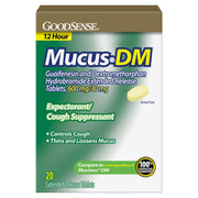 GoodSense Mucus Relief DM, Guaifenesin 600 mg and Dextromethorphan Hydrobromide 30 mg Tablets