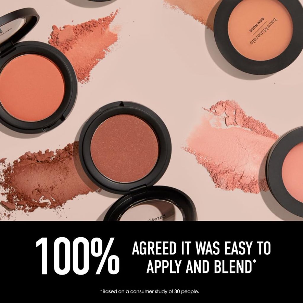 BareMinerals Gen Nude Powder Blush | Pretty in Pink | 6g. / 0.21oz