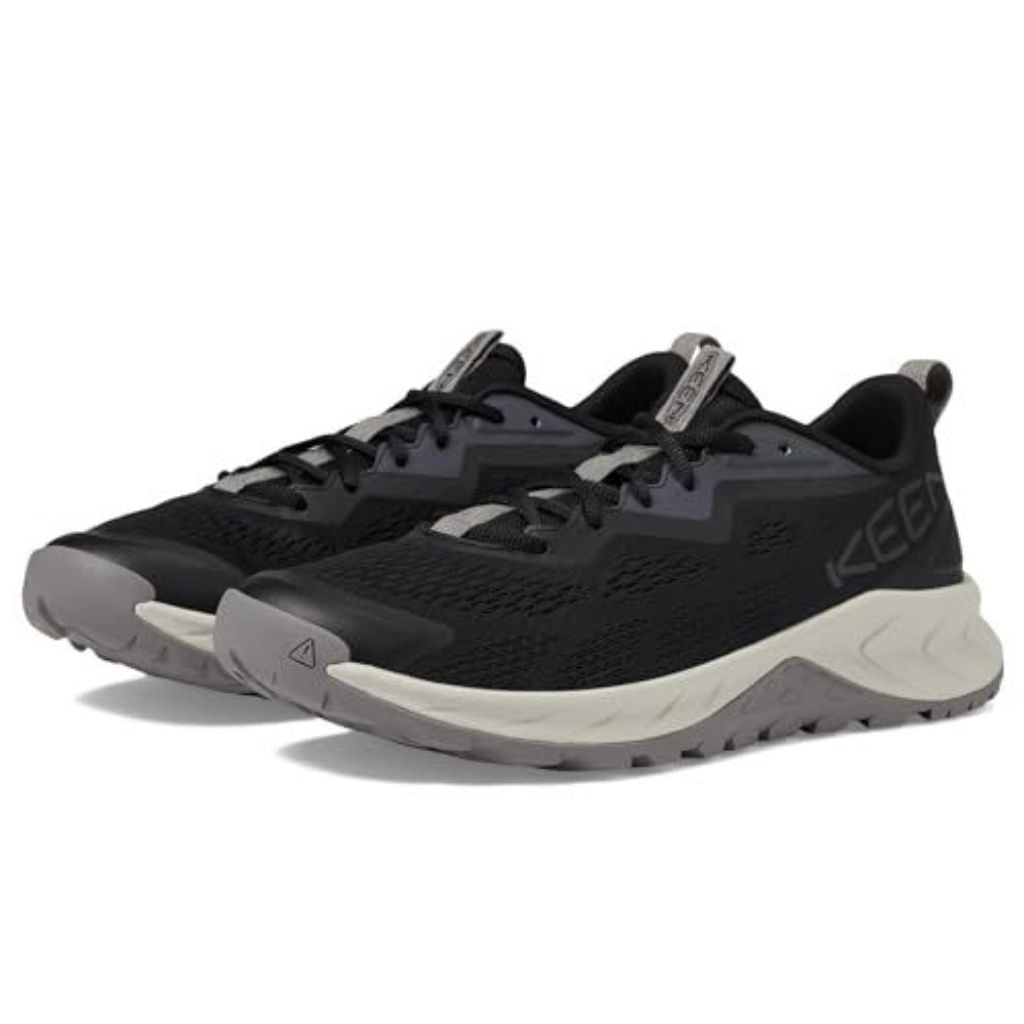 KEEN Men's Versacore Speed Athletic Shoes, Black/Steel Gray, Size 11