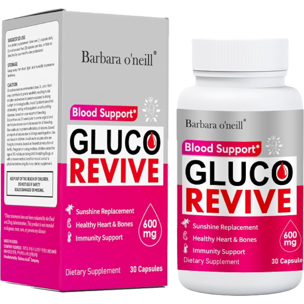 Barbara O'Neill Gluco Revive Advanced Formula Glycogen Support - 30 Capsules