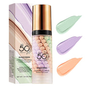 3 In 1Primer for Face Before Makeup, Sunscreen Isolation Cream, SPF 50 - 1.41oz