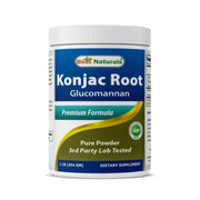 Best Naturals Konjac Root Weight Management Supplement  2 000 mg Glucomannan  1 lb