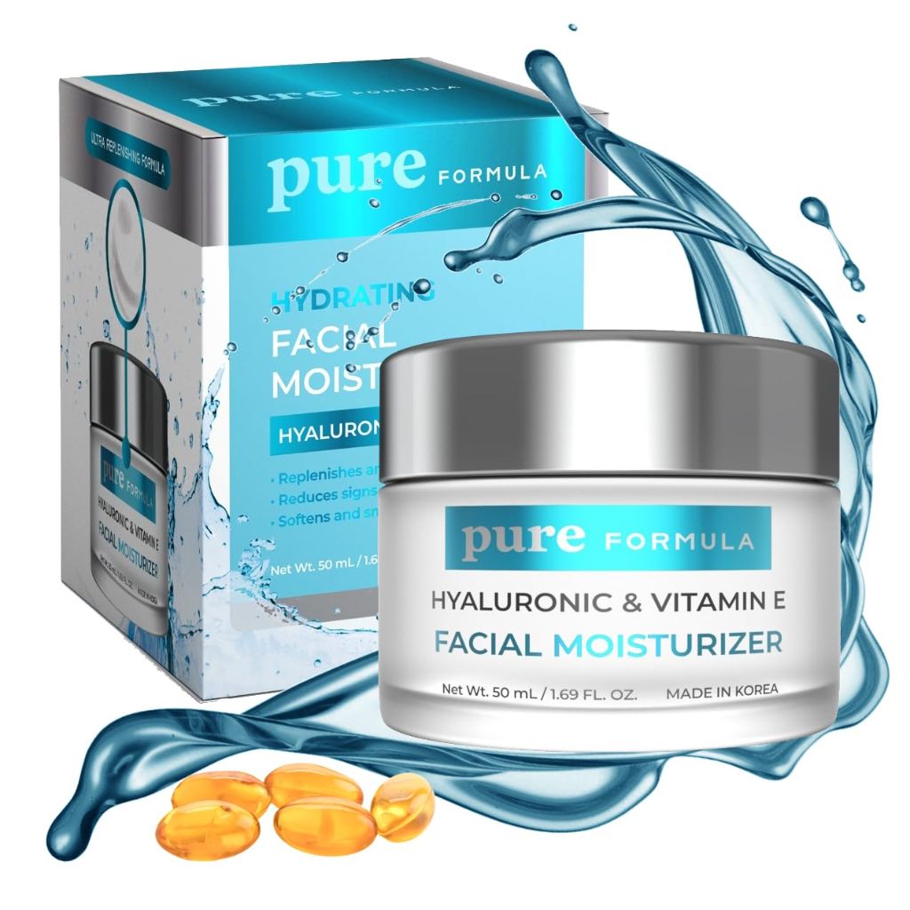 Pure Formula Hyaluronic Acid & Vitamin E Daily Face Moisturizer - 1.69 fl. oz.