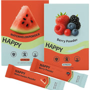 WSJAWH Superfood Powder, Watermelon Berry Powder Probiotics, with Fruits and Veggies- 28 Packets