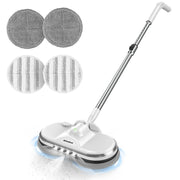 AlfaBot Cordless Electric Mop with Water Sprayer and LED Headlight, Lightweight & Rechargeable (WS-24)