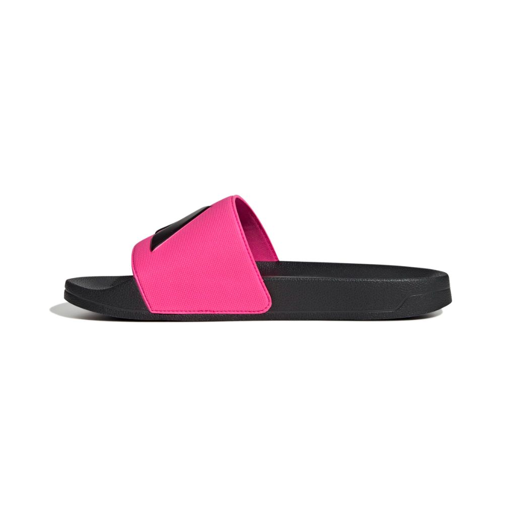 adidas Men's Adilette Shower Slide - Shock Pink/Black, Size 15